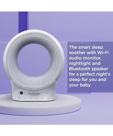 Hubble Eclipse Smart Baby Monitor: 7-Colour Night Light, Calming Music, Sleep Trainer & Wi-Fi Connectivity - Buy Online on SooperMarket.com