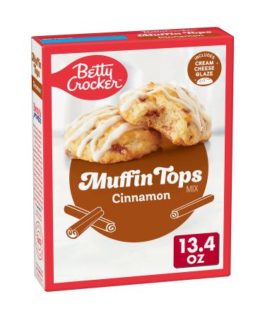 Betty Crocker Cinnamon Muffin Tops Baking Mix 13.4 oz Box