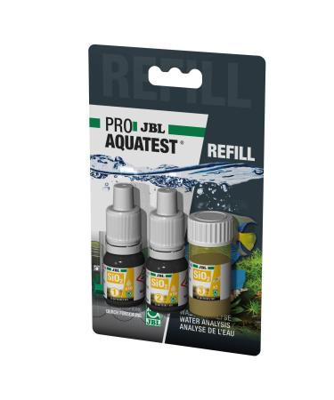 JBL water test fulfillment for sweet/sea water aquariums Proaquatest SiO2 Silikt Refill 3 pieces Proaqua (2019) Refill Silikt (SIO2)