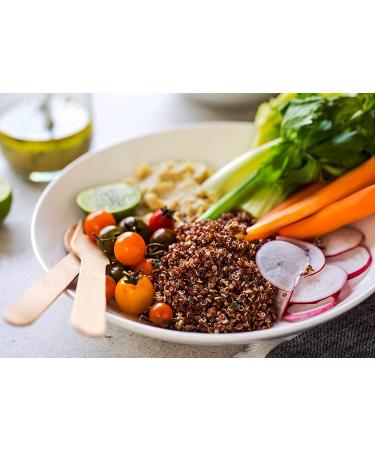 Organic Red Quinoa 1.5 lbs - Ancient Whole Grain Seeds | Raw, Sproutable, Kosher, Vegan | Sirtfood | Bulk Supply | Essential Amino Acids & Minerals | Quick-Cooking | Ideal for Salads - Buy Online on SooperMarket.com
