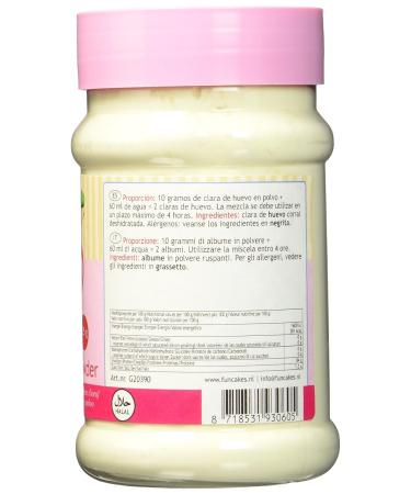 FunCakes Egg White Powder for Icing & Meringue - 125g | Perfect for Baking & Decorating | International Shipping Available - Buy Online on SooperMarket.com