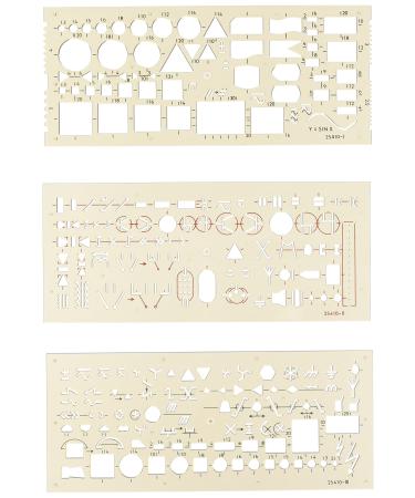 KOH-I-Noor 070307100000 Electric Install Set of Template A Einzelpackung