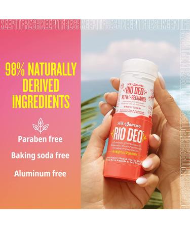 Sol de Janeiro Rio Deo Cheirosa 40 Refillable Deodorant - Long-lasting Scent with Eco-friendly Refill Option - Buy Online on SooperMarket.com