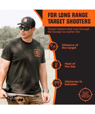 LONSHOT Spotting Scope Alternative | Smart Scope for Hunting & Target Shooting LR-3 (2 Mile & UltraHD) - Buy Online on SooperMarket.com