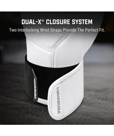 Hayabusa T3 Kanpeki Leather Boxing Gloves 16oz - Men and Women Training Sparring Heavy Bag Mitt Work - White - Buy Online on SooperMarket.com