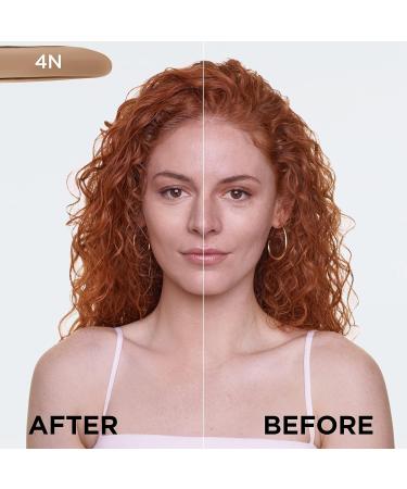 L'Oreal Paris True Match 4N Liquid Foundation 30ml with Hyaluronic Acid - Super-Blendable Skincare Formula - Buy Online on SooperMarket.com