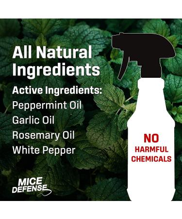 Exterminators Choice Mice Defense 32oz: Natural Mice Repellent with Peppermint Oil - Buy Online on SooperMarket.com