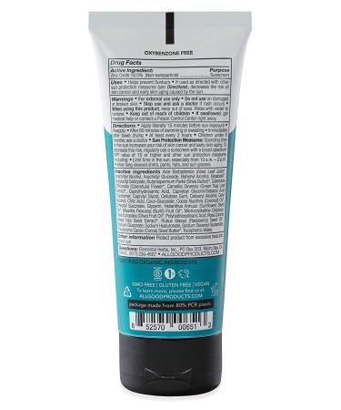 All Good Sport Sunscreen Lotion SPF 30+ | UVAUVB, Water Resistant, Coral Reef Friendly, Zinc & Natural Ingredients (3 oz) - Buy Online on SooperMarket.com