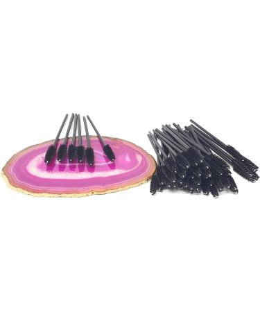 Kiara World 50 Disposable Eyelash Mascara Brushes Wands Castor Oil Applicator Eyebrow Eye Lash Extensions Lifting Brush Tool - Buy Online on SooperMarket.com