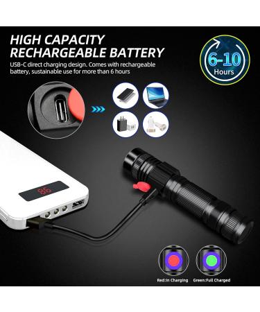 DARKBEAM UV Light Torch Ultraviolet Flashlight Rechargeable 365nm Wood's Lamp Black Light Blacklight Portable Mini Handheld LED Pet Urine Ringworm Detector Resin Curing Pocket-Sized - Buy Online on SooperMarket.com