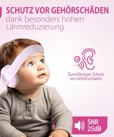 Klang Guard Hearing Protection for Children & Babies - Reliable Noise-Canceling Headphones for Active Families in Ros  - Buy Online on SooperMarket.com