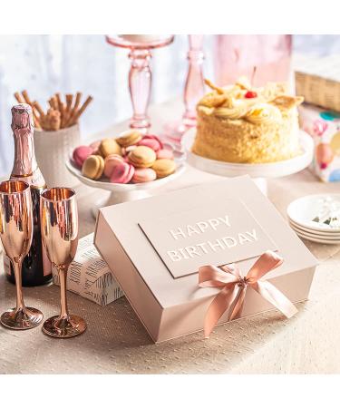 Luxury Birthday Spa Gift Set for Women with Bath Essentials, Diffuser, Candle, Necklace, 24k Rose & More - Buy Online on SooperMarket.com