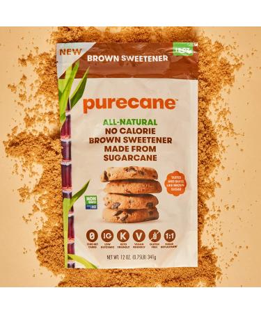 Purecane Brown Sweetener 48oz - 3lb Pack | Sugar Substitute - Buy Online on SooperMarket.com