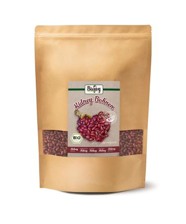 Biojoy ORGANIC kidney beans (1.5 kg) dried and whole without additives 1.5 kg (1 pack)
