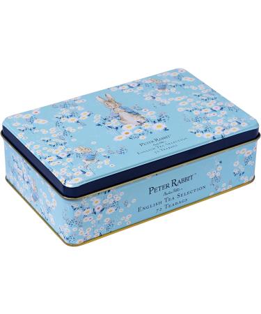 New English Teas Peter Rabbit Daisies Tea Selection Tin with 72 Assorted English Teabags - Buy Online on SooperMarket.com