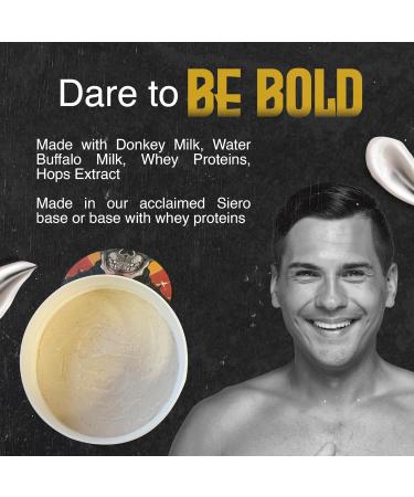 Vor V Tallow Shaving Soap | Donkey & Water Buffalo Milk | Omega 3 & 6 | Leather & Raspberry Scent - Buy Online on SooperMarket.com