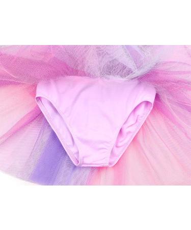 Girls Unicorn Ballet Leotard with Tutu | Purple Unicorn Dance Dress 4-5T - Buy Online on SooperMarket.com