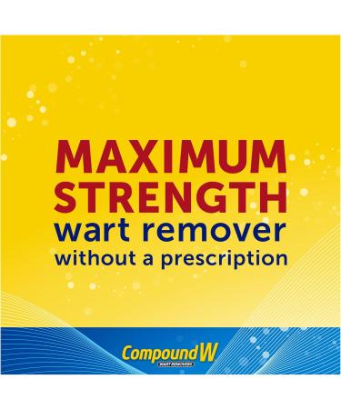 Compound W Wart Remover Maximum Strength Liquid Salicylic Acid 10ml For Treatment & Common/Plantar Wart Removal - Buy Online on SooperMarket.com