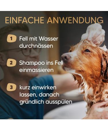 Pawlies Long-Haired Dog Shampoo with Organic Argan Oil & Biotin - Best Fur Care for Smell & Combability | Conditioner for Dogs - Buy Online on SooperMarket.com