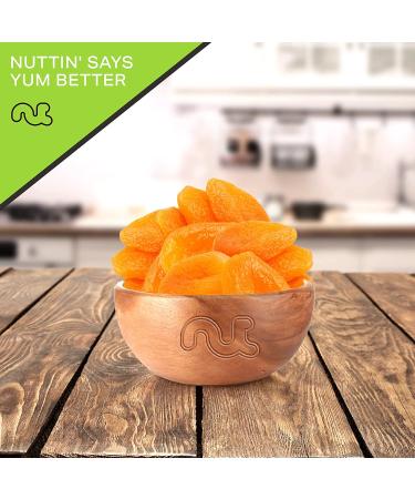 Sun Dried Turkish Apricots - No Sugar Added (16oz) | All Natural Dehydrated Fruit Snack | Vegan & Kosher Certified - Buy Online on SooperMarket.com