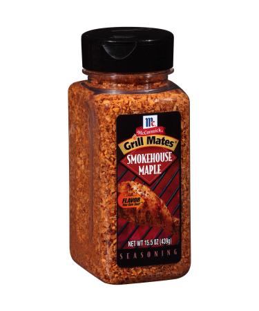 McCormick Grill Mates Smokehouse Maple Seasoning, 15.5 oz 15.5 Ounce (Pack of 1)