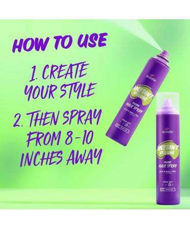 Aussie Instant Volume Hair Spray for Wavy Hair and Straight Hair 10 oz - Buy Online on SooperMarket.com
