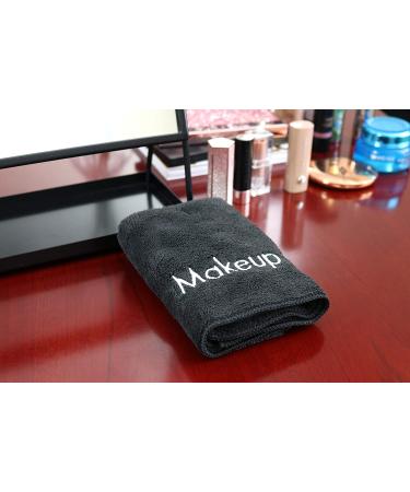 Arkwright Microfiber Makeup Remover Cloths - 6-Pack Black 13x13 Inch Soft Coral Fleece - Buy Online on SooperMarket.com