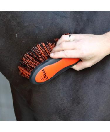 Lucor Root Brush Horse - Long Soft Bristle Mane Comb | Premium Horse Accessories for Shine & Dirt Removal - Buy Online on SooperMarket.com