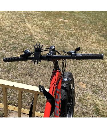 Boenoea Bike Stem Riser Extender 115mm - Aluminum Alloy Handlebar Raiser for Mountain, Road, MTB, BMX, Fixie - Black - Buy Online on SooperMarket.com