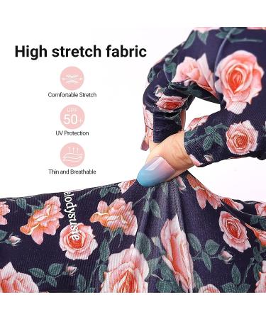 MelodySusie UV Glove for Gel Nail Lamp - Professional UPF50+ UV Protection Gloves - Pastel Rose - Buy Online on SooperMarket.com
