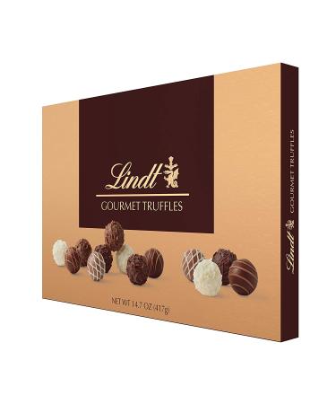 Lindt Gourmet Chocolate Truffles Gift Box - Assorted Truffles - 14.7 Ounces - Perfect for Gift Giving - Buy Online on SooperMarket.com