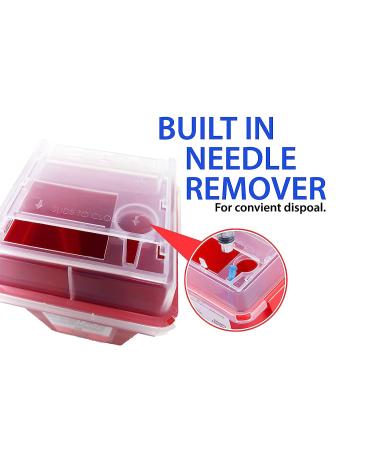 OakRidge Products 1 Quart Sharps & Biohazard Disposal Container - Buy Online on SooperMarket.com