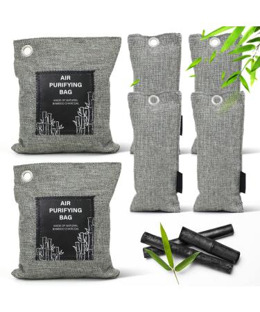 Scentorini bamboo activated carbon car air freshener & space freshener perfect for demoding and dehumidification of refrigerators shoe cabinets cars apartments bedrooms and wardrobes