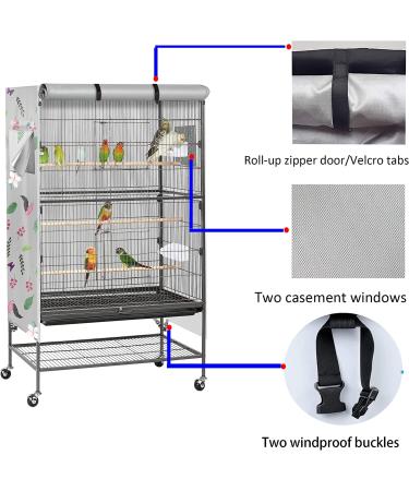 Universal Birdcage Cover for Privacy & Comfort - Breathable, Washable, Blackout - Fantasy Color - M(30x21x40in) - Buy Online on SooperMarket.com