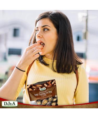 DJ&A Vegan Jerky & Mushroom Crisps Variety | 5 Pack by Broadway Candy | Vegan Snacks | Gluten Free Non-GMO - Buy Online on SooperMarket.com