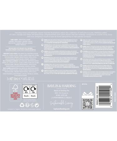 Baylis & Harding Fuzzy Duck Cotswold Spa Rose & Neroli Hand Cream Gift Set - Vegan Friendly Luxury Hand Treats - Buy Online on SooperMarket.com