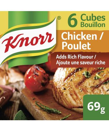 Knorr Bouillon Cubes for rich deep chicken flavour Chicken made with ingredients 69 g pack of 8 Chicken 69 g (Pack of 8) - Buy Online on SooperMarket.com