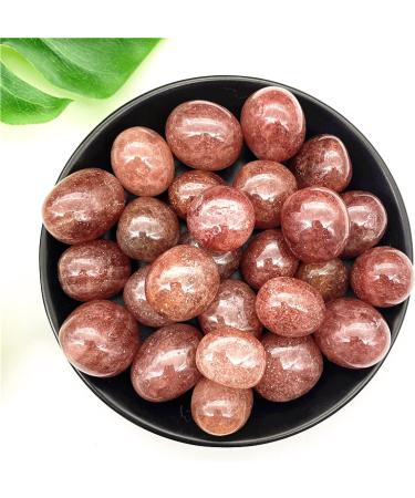 100g Natural Red Quartz Crystal Gemstones Gem Home Furnishing Decoration Natural Stone - Buy Online on SooperMarket.com