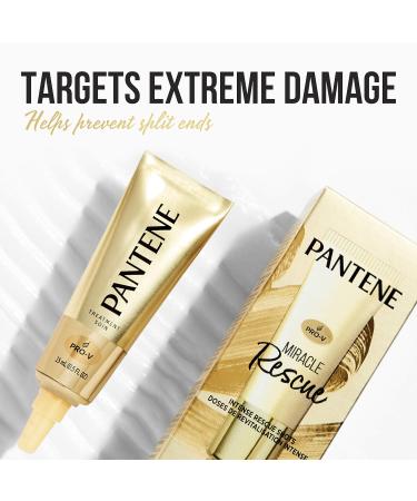 Pantene Hair Mask Miracle Rescue Shots 4 count 0.5 oz Twin Pack - Intensive Repair Treatment for Damaged Hair - Buy Online on SooperMarket.com