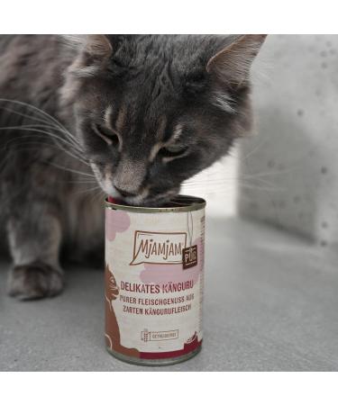 Mjamjam Premium Grain-Free Wet Cat Food - Pure Horse Meat 6-Pack (6 x 200g) - Ultimate Feline Delight - Buy Online on SooperMarket.com