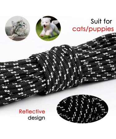 Ranypet Reflecting Long Line for Cats - 4.5m/15FT Durable & Safe Leash for Kittens Puppies Rabbits | International Shipping Available - Buy Online on SooperMarket.com