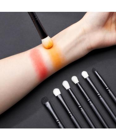 Jessup 12pcs Black Eye Makeup Brushes Set - Professional Eyeshadow Brush Set with Natural Synthetic Hair for Eyebrow, Eyelash, Eyeliner - T322 F-T322 - Buy Online on SooperMarket.com