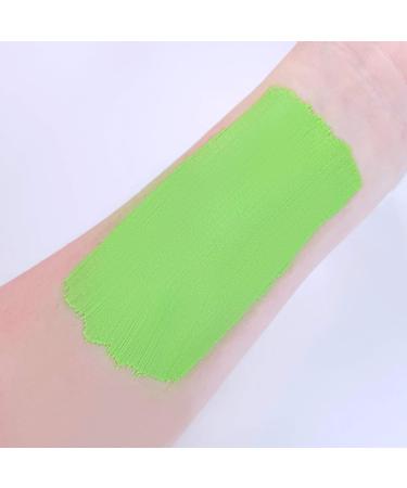 Moon Creations Pro Face & Body Makeup - Light Green 36g | Professional Face Paint for Kids & Adults | Ideal for Festivals & Halloween - Buy Online on SooperMarket.com