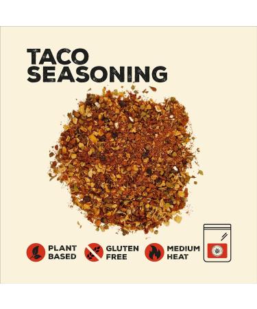 Nature Kitchen Hot & Spicy Taco Seasoning 500g - Gluten-Free & Vegan Blend for Marinades, Sauces, Frying, Baking, Grilling - Buy Online on SooperMarket.com