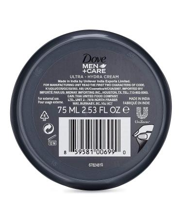 Dove Men+Care Ultra-Hydra Cream - 24HR Moisturization, 3 Pack (2.53 Fl Oz Each) - Buy Online on SooperMarket.com