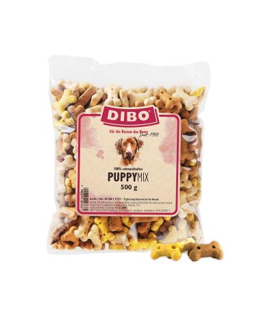 Dibo Puppy-Mix 500g bag baked goods as a healthy natural diet for dogs dog food barf B.A.R.F. treat dog biscuit Puppy mix 500 g (1 Pack)