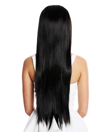 WIG ME UP K9293L-2 Long Straight Black-Brown Ladies Wig | Stylish Middle Parting Wig for All Occasions - Buy Online on SooperMarket.com