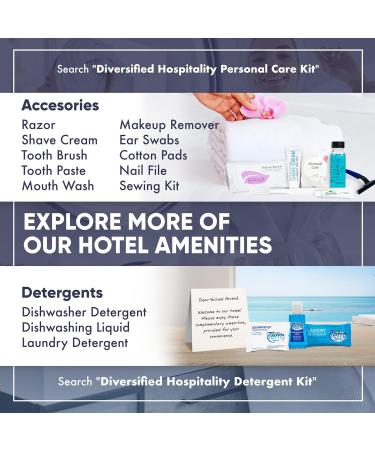Terra Pure Wild Citrus Hotel Amenities Set - 300 Organic Paraben-Free 1oz Shampoo Conditioner Body Wash Lotion & Soap Bar - Ideal for International eCommerce - Buy Online on SooperMarket.com