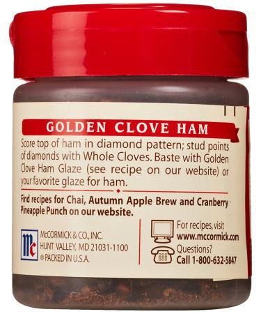McCormick Whole Cloves 0.62 oz - Premium Quality Spices for Cooking & Baking - Buy Online on SooperMarket.com