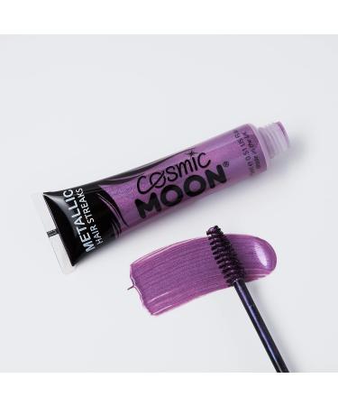 Metallic Hair Color Streaks - Cosmic Moon 0.50fl oz Set of 6 | Temporary Wash Out Hair Dye for Vibrant Highlights - Buy Online on SooperMarket.com